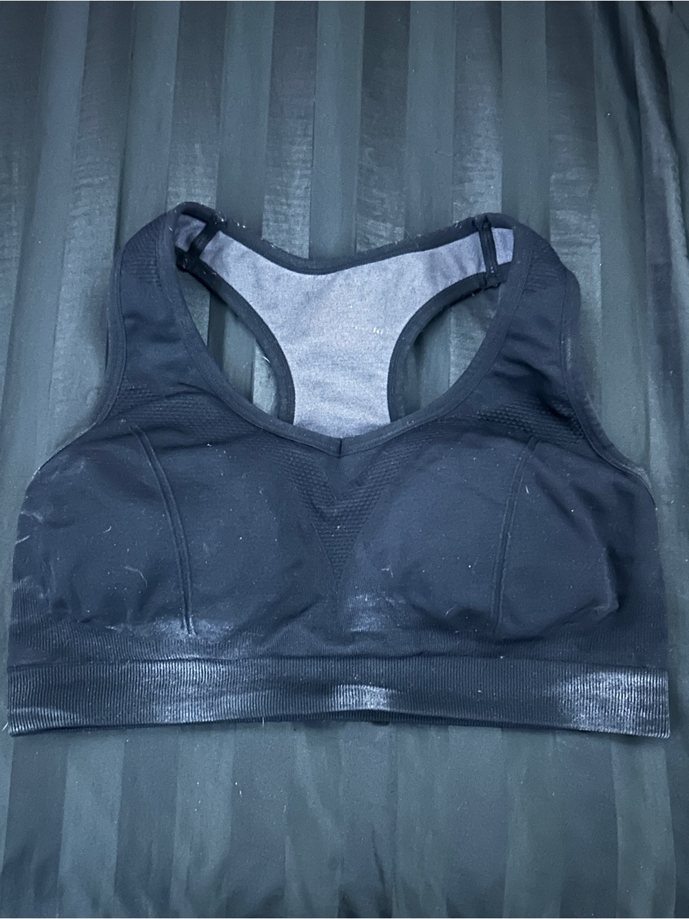 Black Racerback Seamless Sports Bra - Women Intimates & Sleepwear